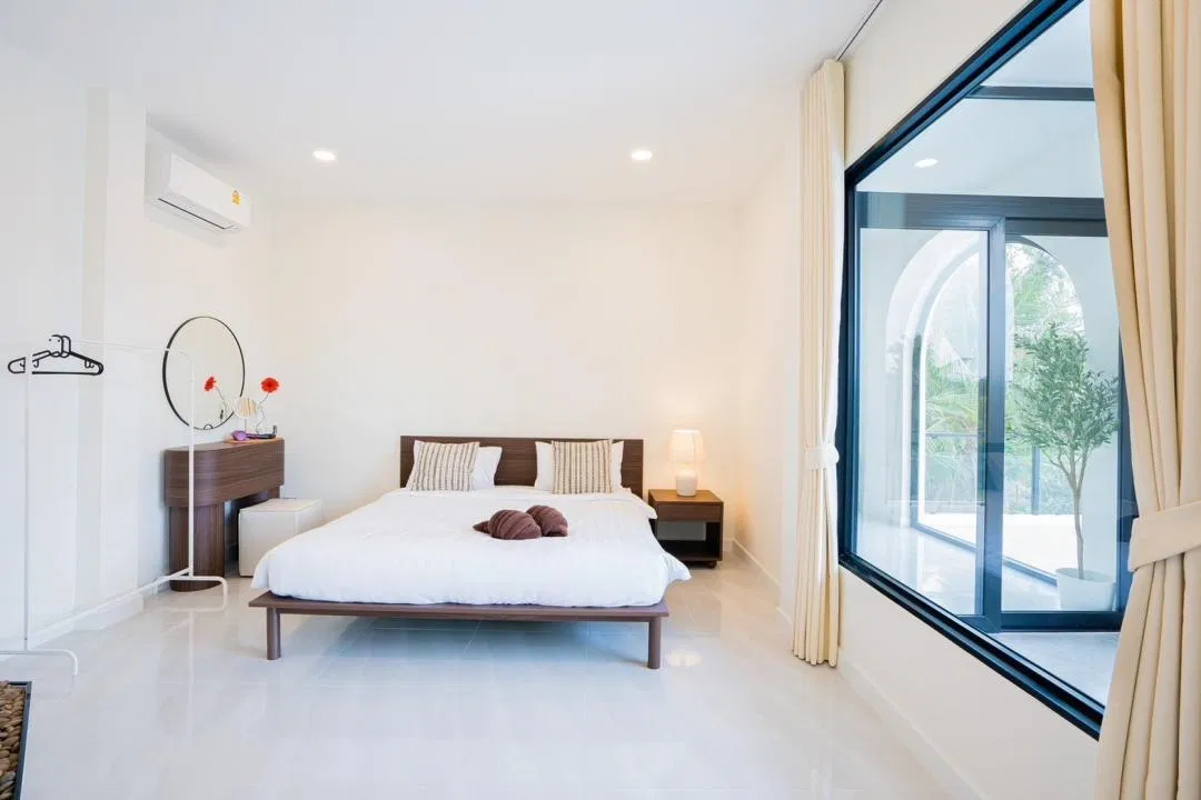 ห้องนอน Walnut House Poolvilla