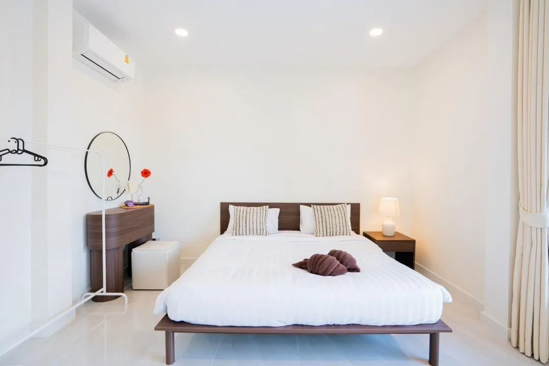 ห้องนอน Walnut House Poolvilla