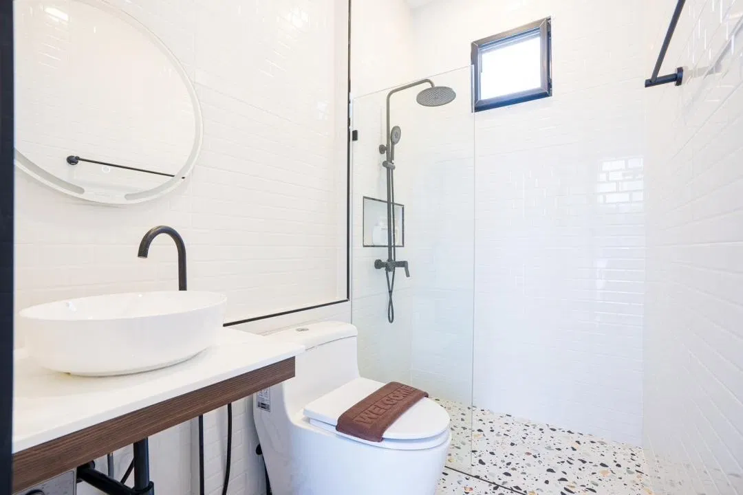 ห้องน้ำ Walnut House Poolvilla