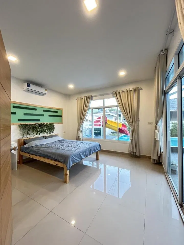 ห้องนอน Victoria poolvilla