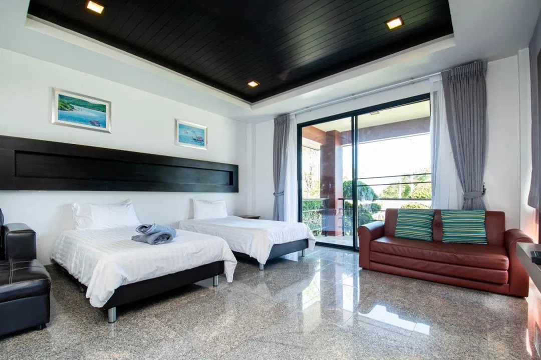 ห้องนอน รามมันตรา (Sea View)