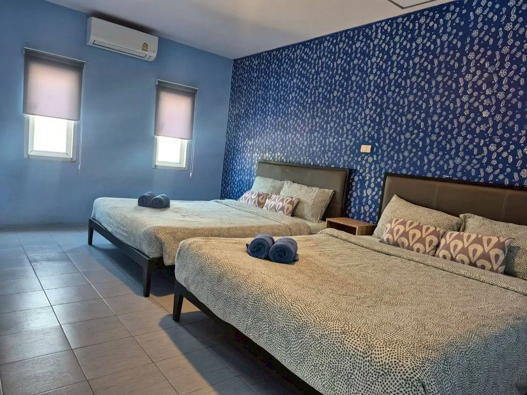 ห้องนอน PinkPoolVilla Pattaya