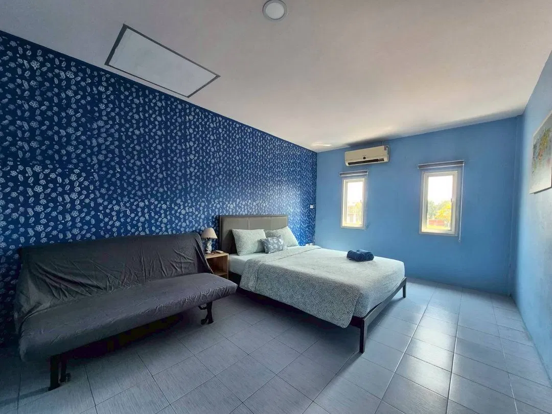 ห้องนอน PinkPoolVilla Pattaya
