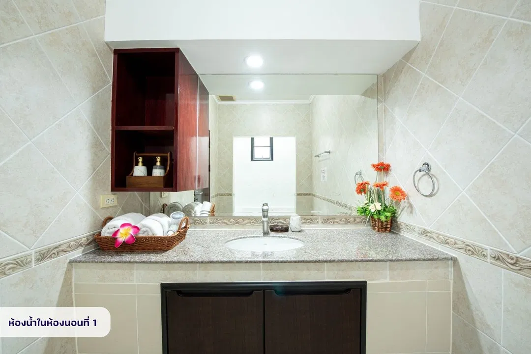 ห้องน้ำ MM Pool Villa Pattaya