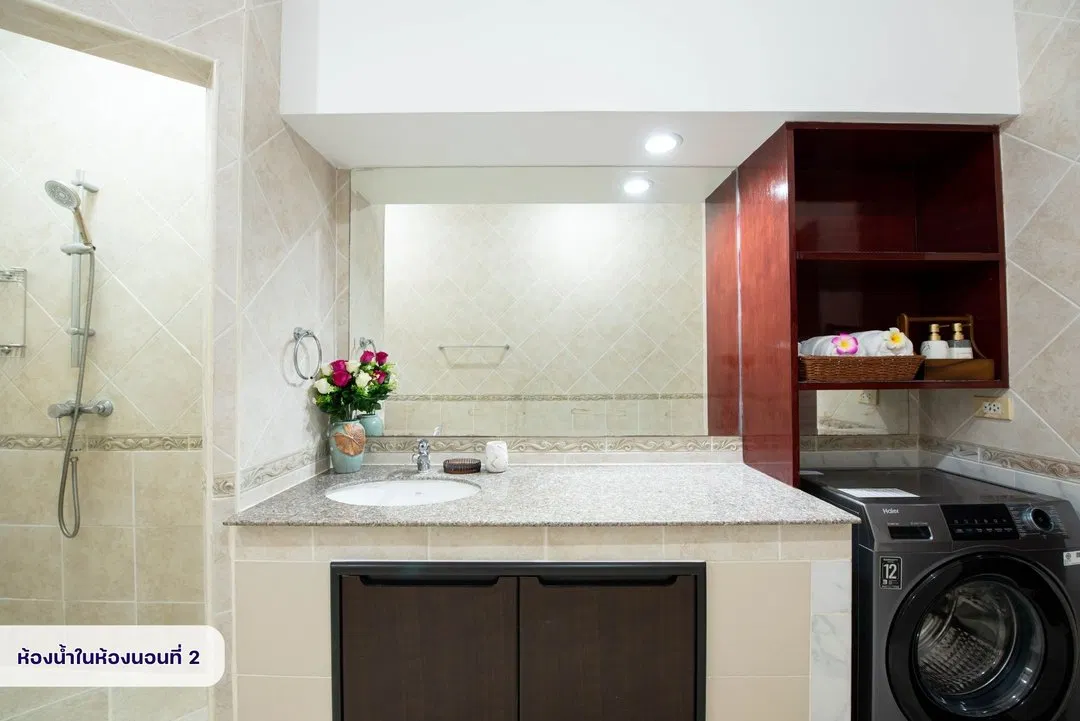 ห้องน้ำ MM Pool Villa Pattaya