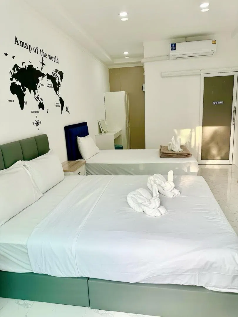 ห้องนอน Natcha2 pool villa