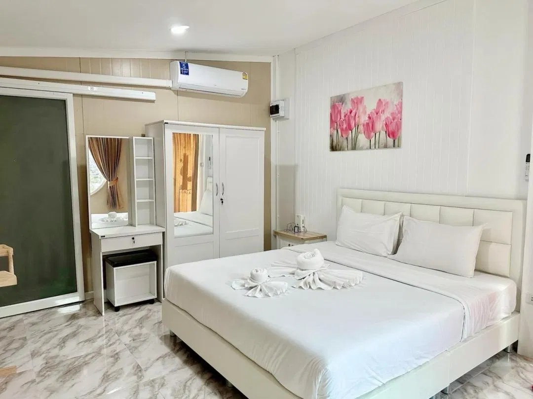 ห้องนอน Natcha2 pool villa