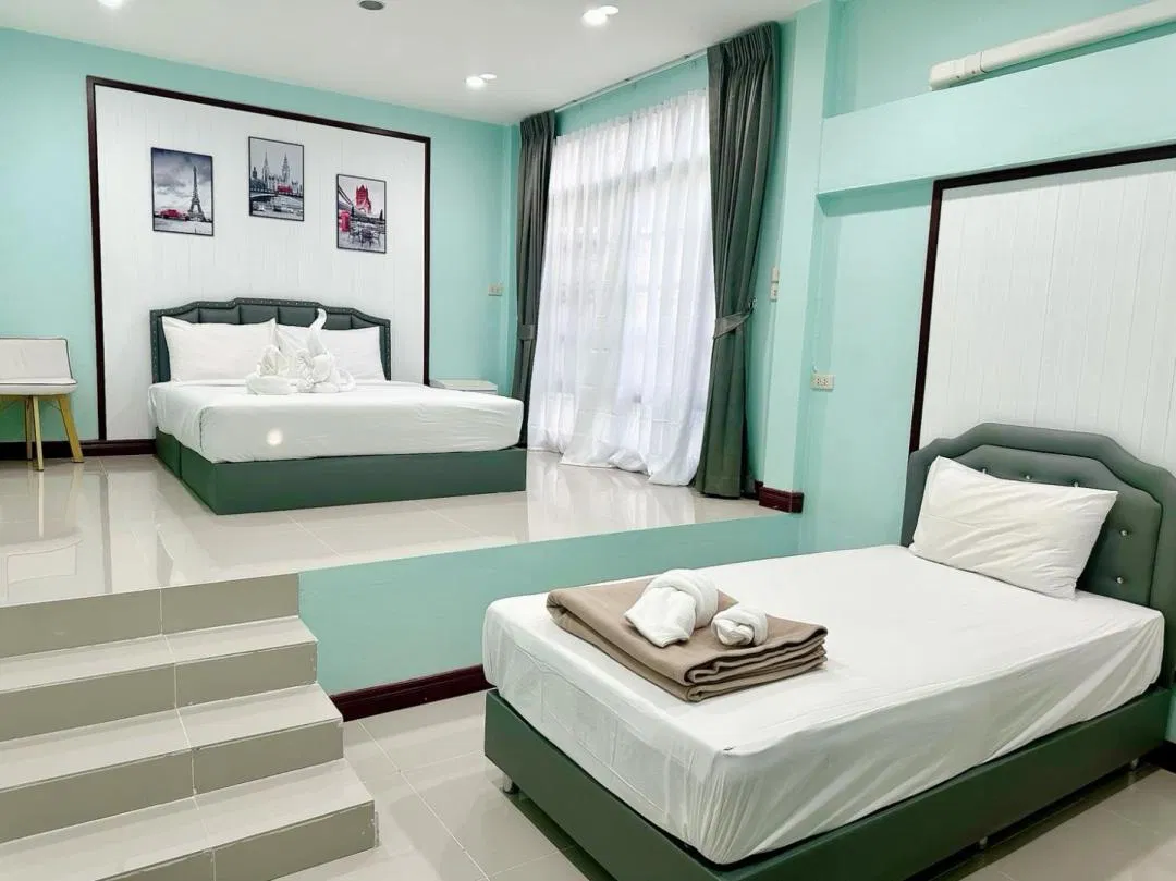 ห้องนอน Natcha2 pool villa