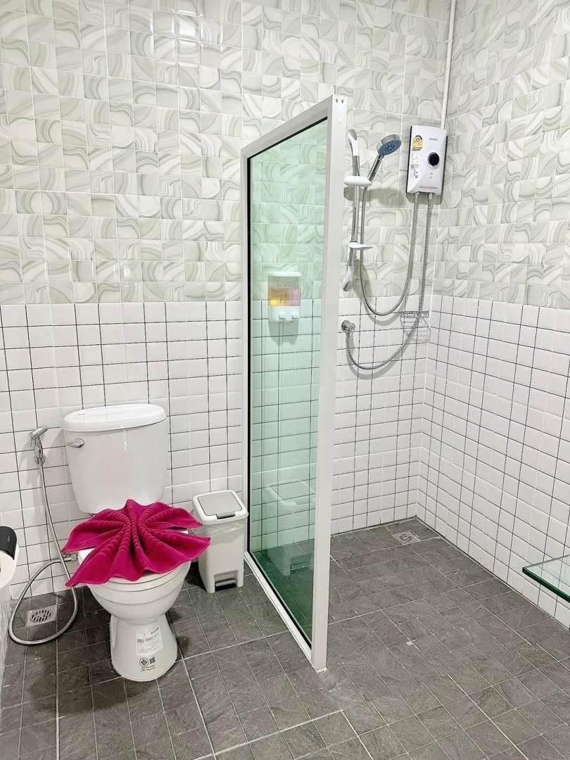 ห้องน้ำ Natcha2 pool villa