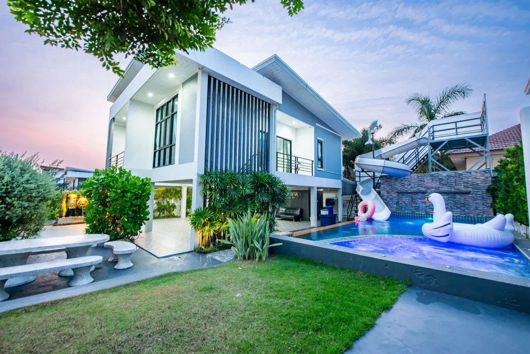 ภายนอก Swiss Poolvilla บางเสร่ สัตหีบ