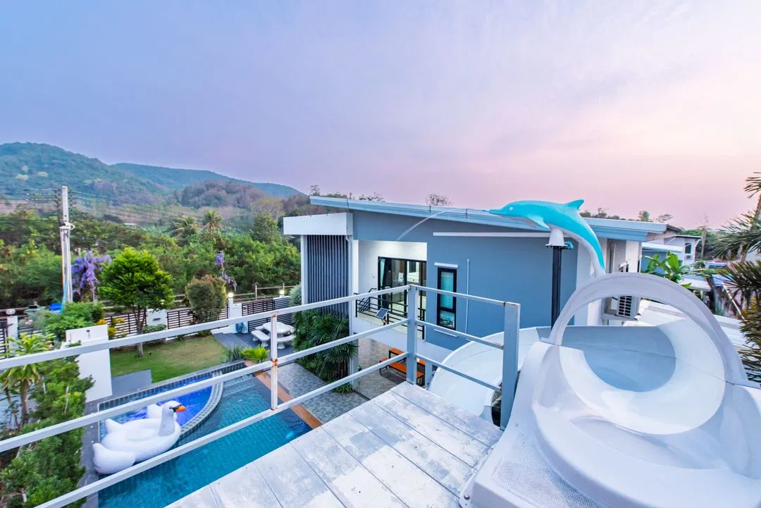 ภายนอก Swiss Poolvilla บางเสร่ สัตหีบ