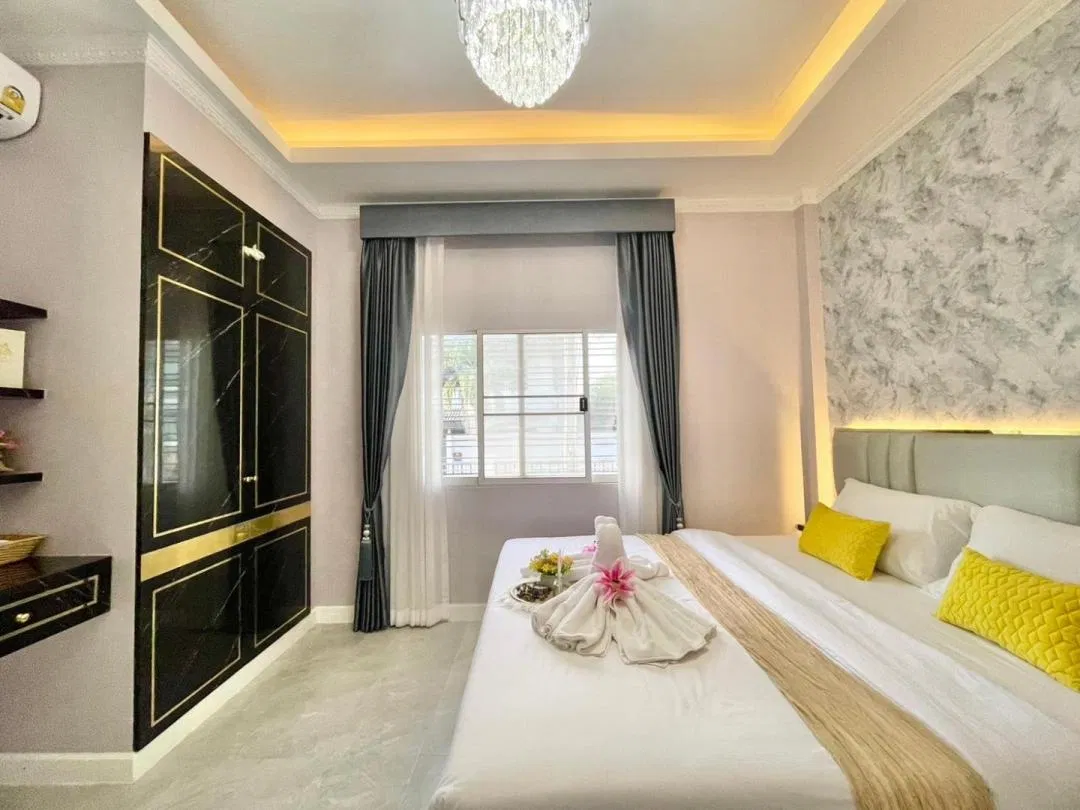 ห้องนอน Versace Poolvilla