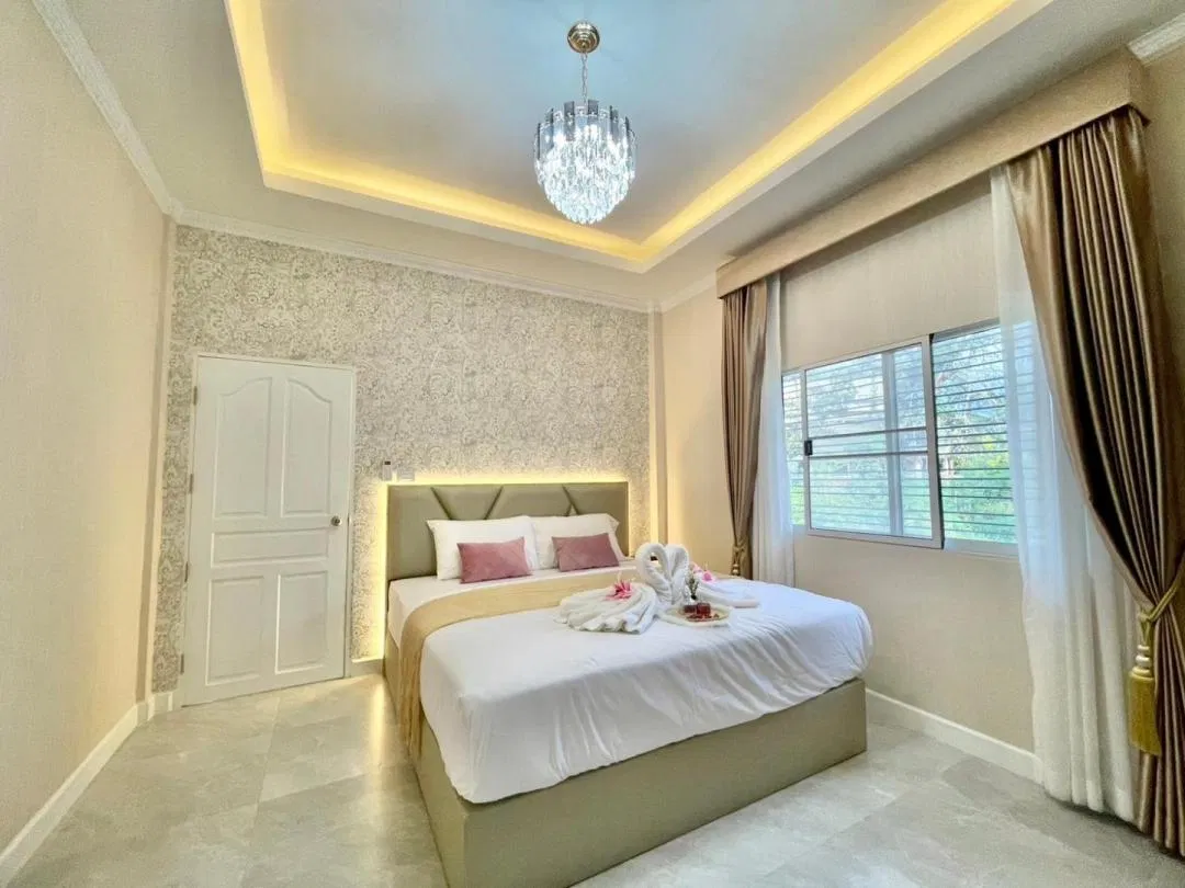 ห้องนอน Versace Poolvilla