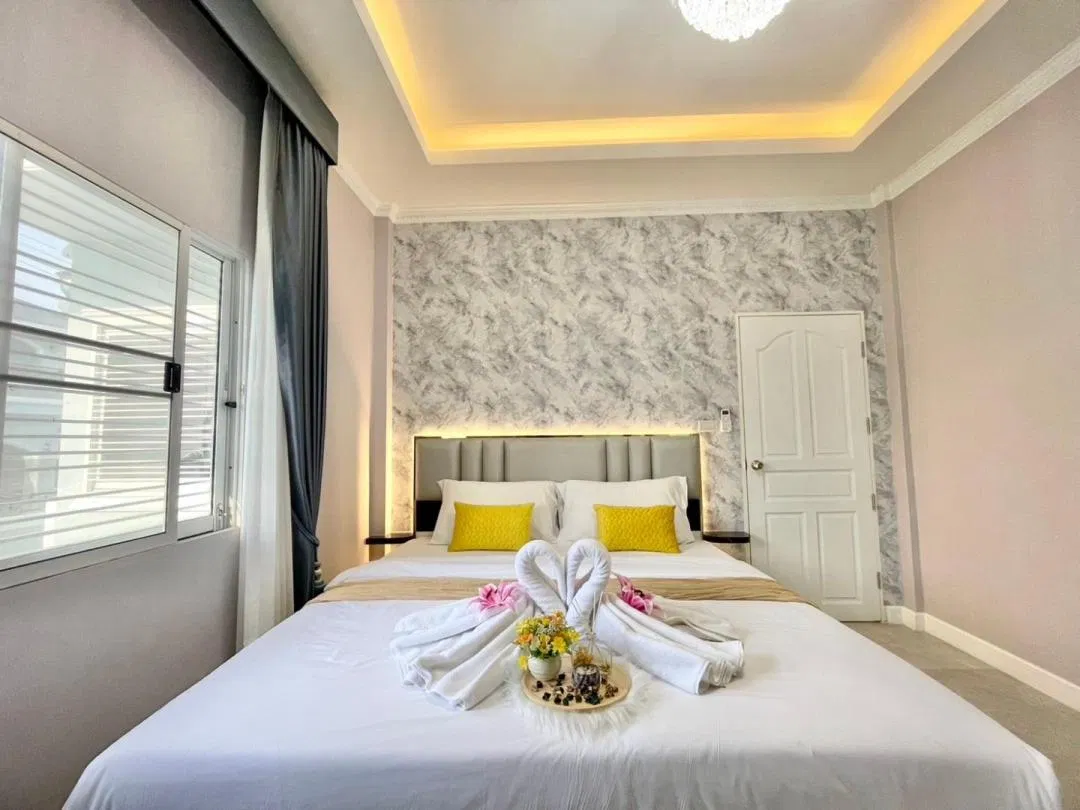 ห้องนอน Versace Poolvilla