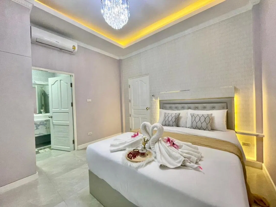ห้องนอน Versace Poolvilla