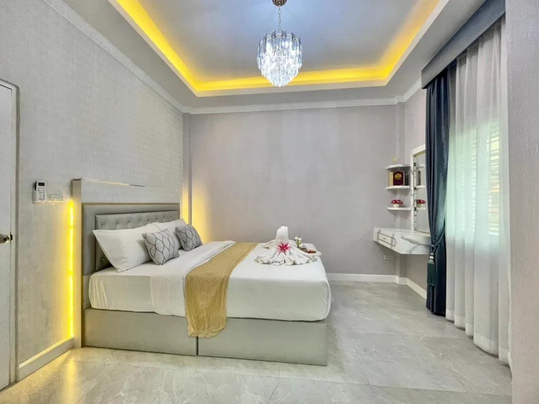 ห้องนอน Versace Poolvilla
