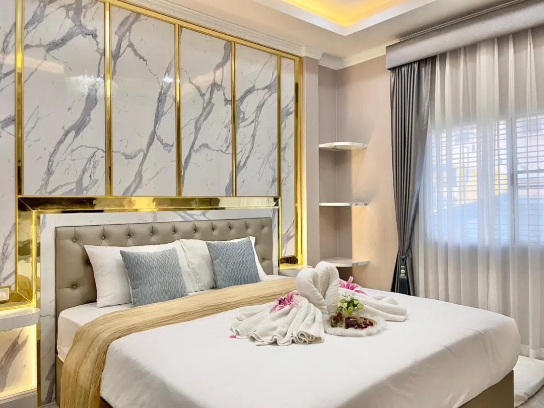 ห้องนอน Versace Poolvilla