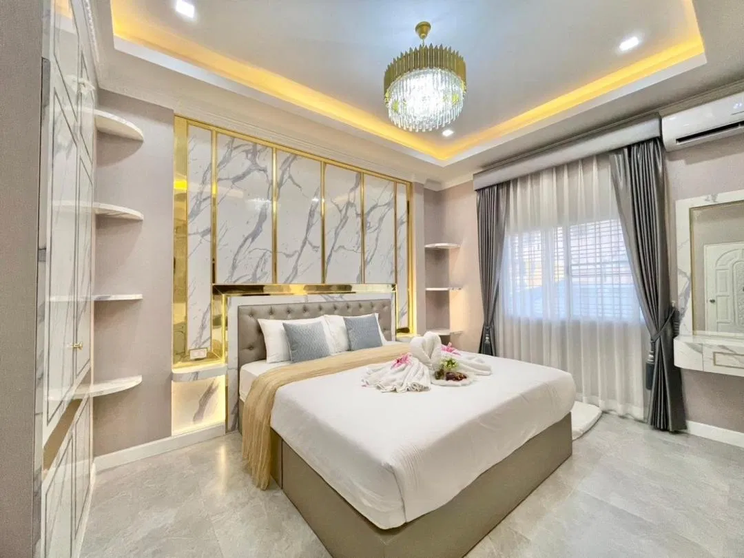 ห้องนอน Versace Poolvilla