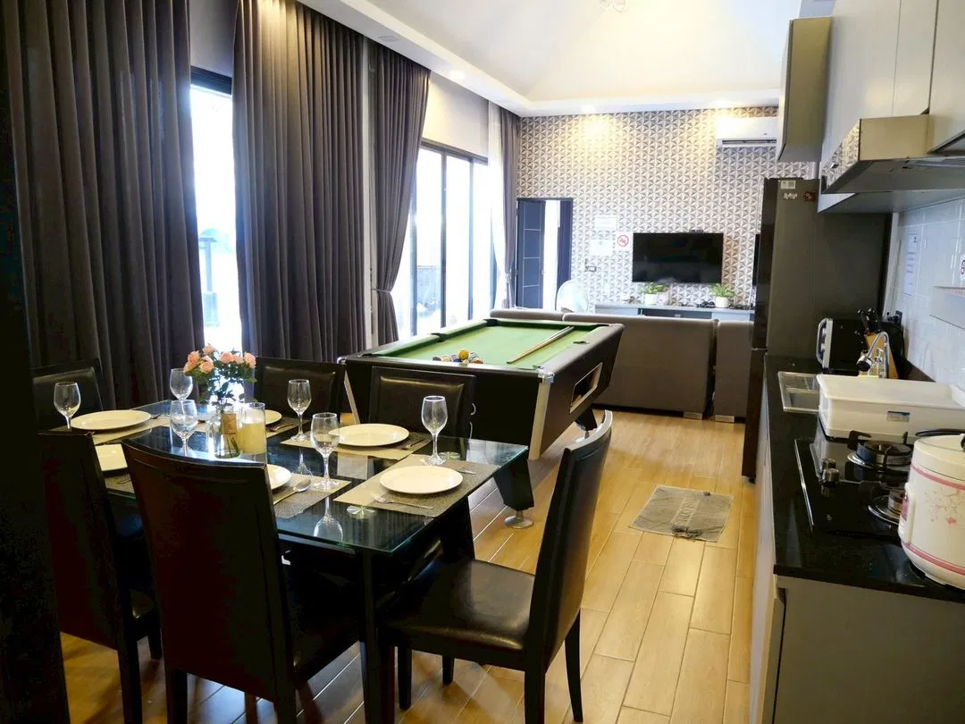 ภายใน Sea mood pool villa