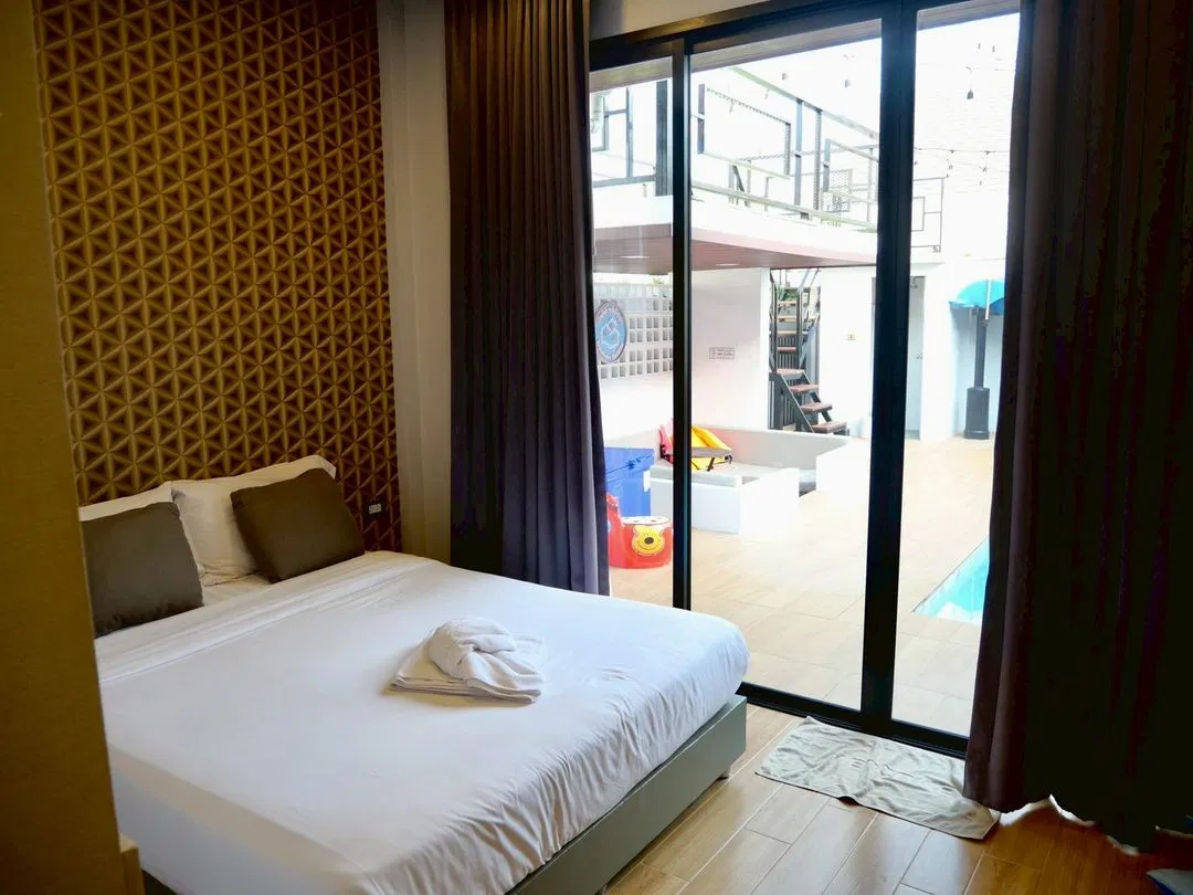 ห้องนอน Sea mood pool villa