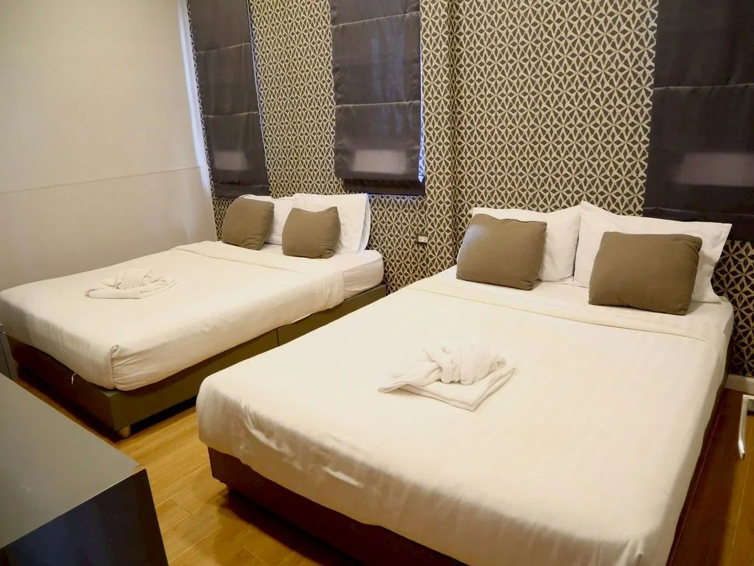 ห้องนอน Sea mood pool villa
