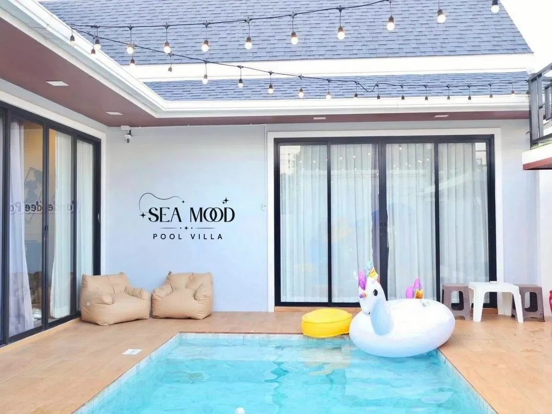 ภายนอก Sea mood pool villa