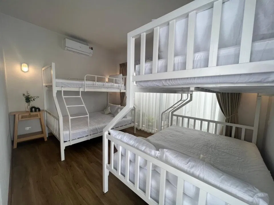 ห้องนอน WHITE PEARL หาดบางแสน