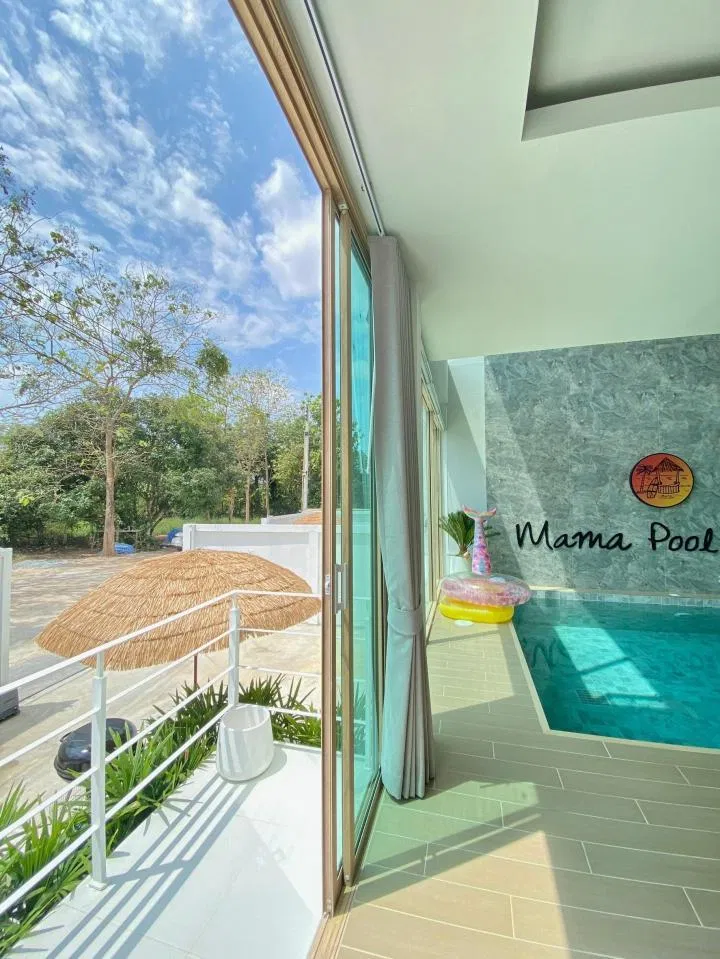 ภายนอก Mama pool villa Private