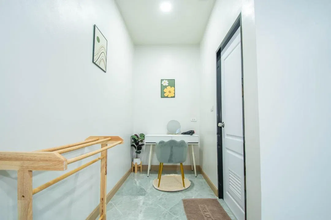 ห้องนอน บ้านบ้องเเบ๊วพลูวิลล่า