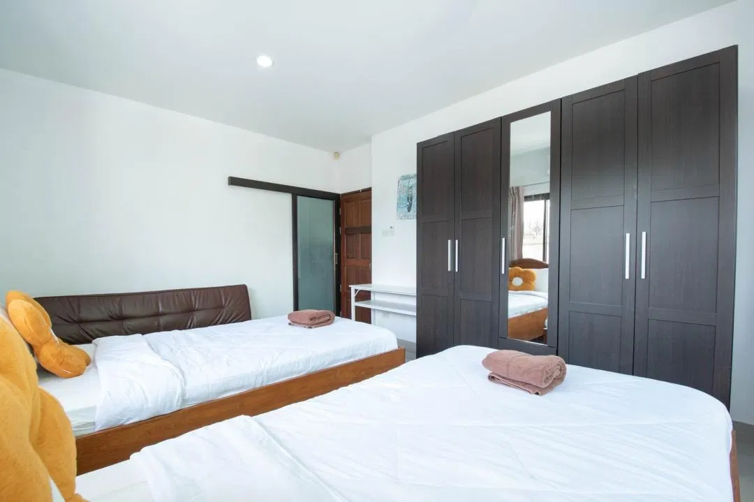 ห้องนอน Angela Pool Villa