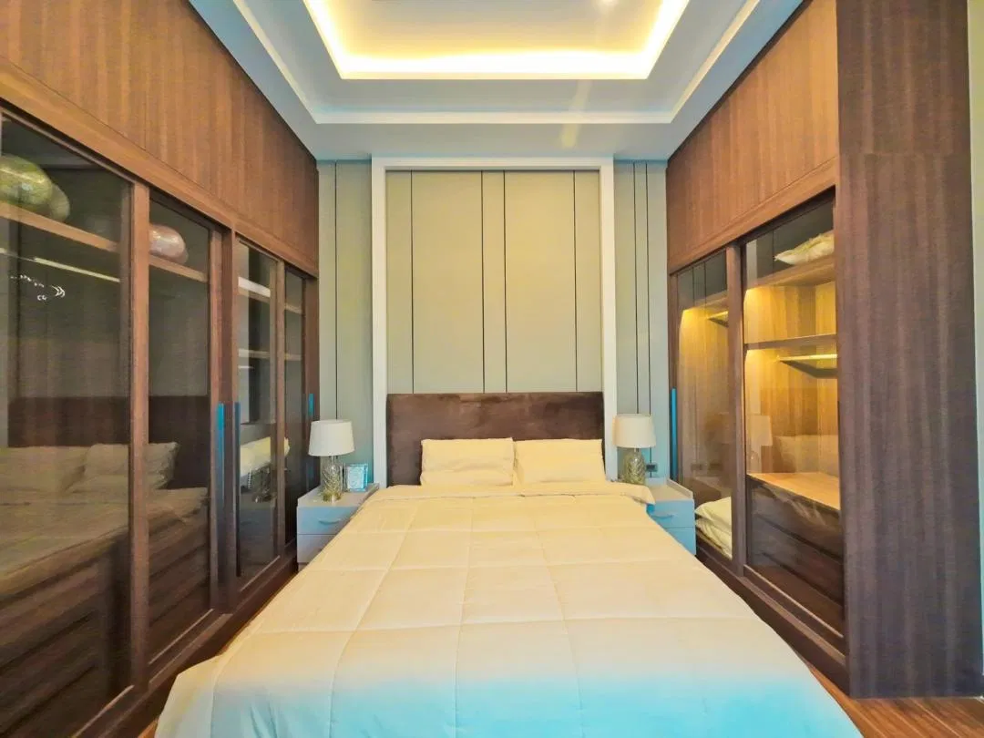 ห้องนอน PNT LUXURY VILLA