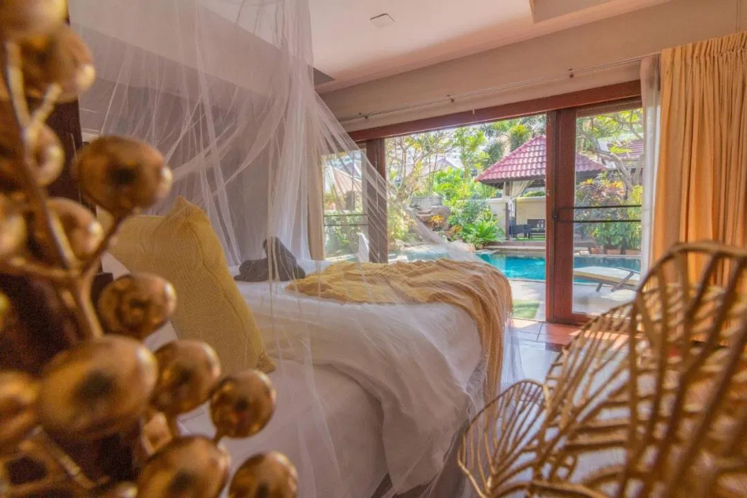 ห้องนอน Bali Heaven Pool Villa