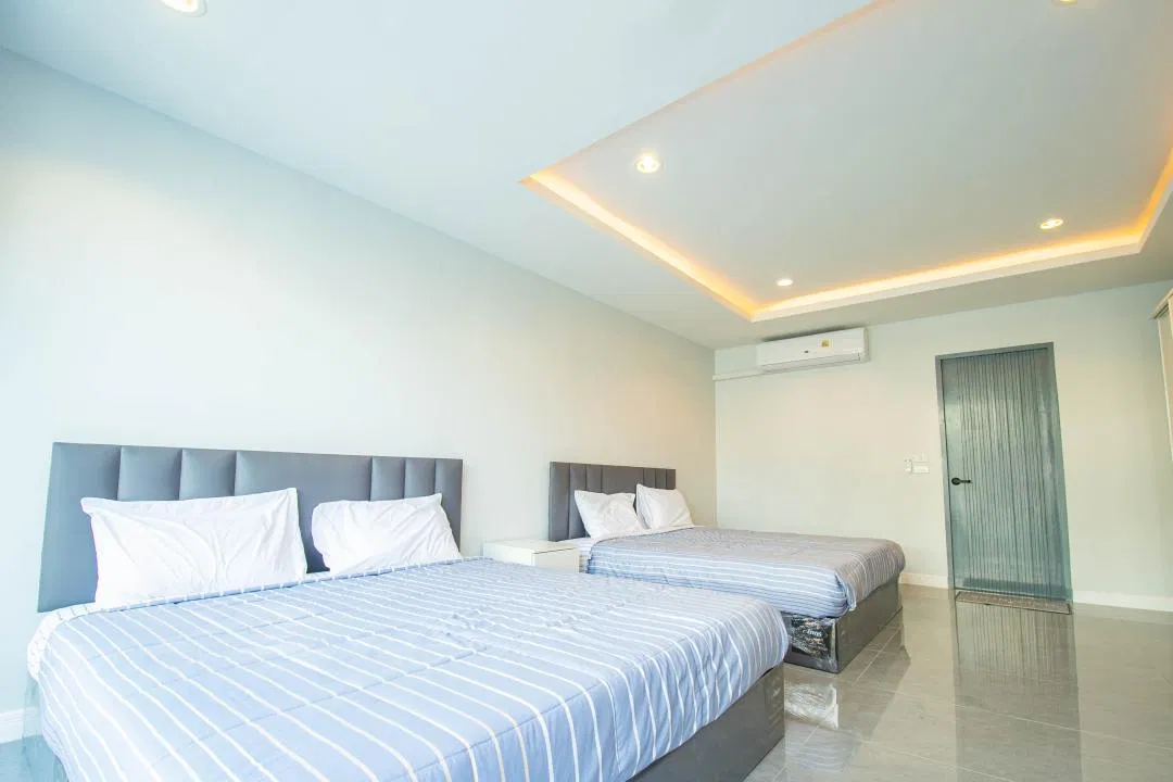 ห้องนอน The bluesea poolvilla jomtien