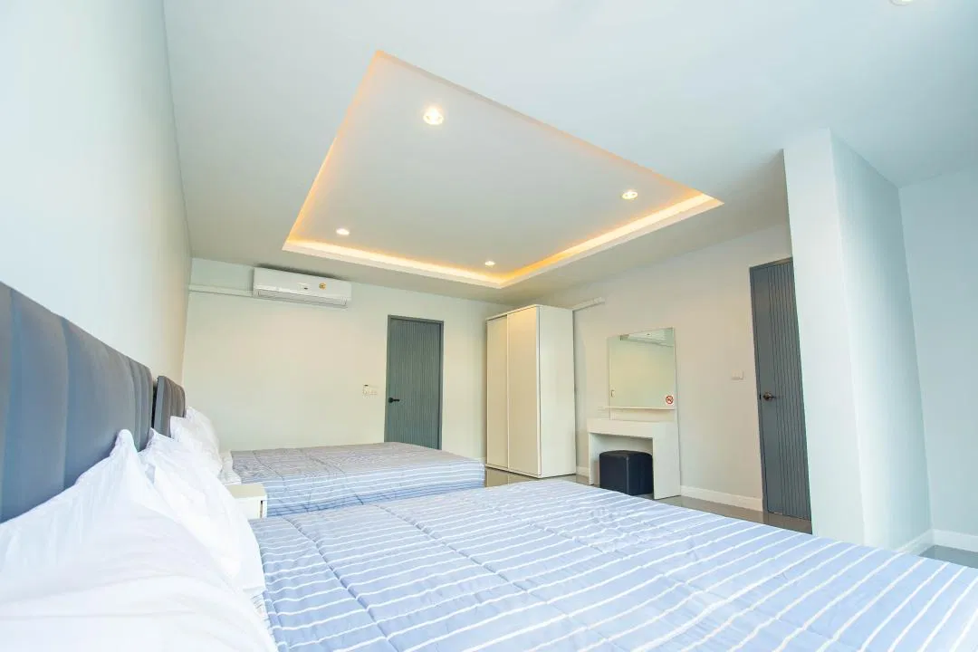 ห้องนอน The bluesea poolvilla jomtien