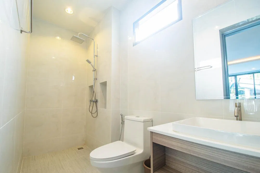 ห้องน้ำ The bluesea poolvilla jomtien