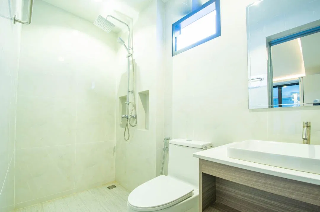 ห้องน้ำ The bluesea poolvilla jomtien