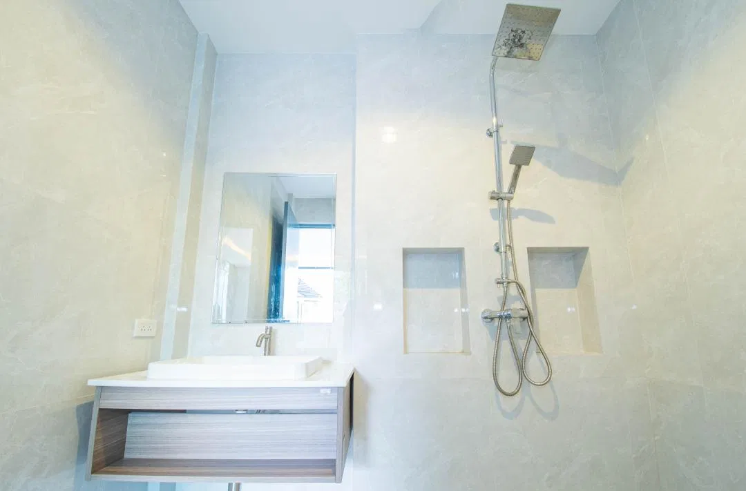 ห้องน้ำ The bluesea poolvilla jomtien