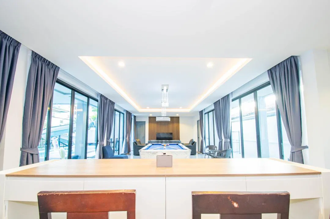ภายใน The bluesea poolvilla jomtien