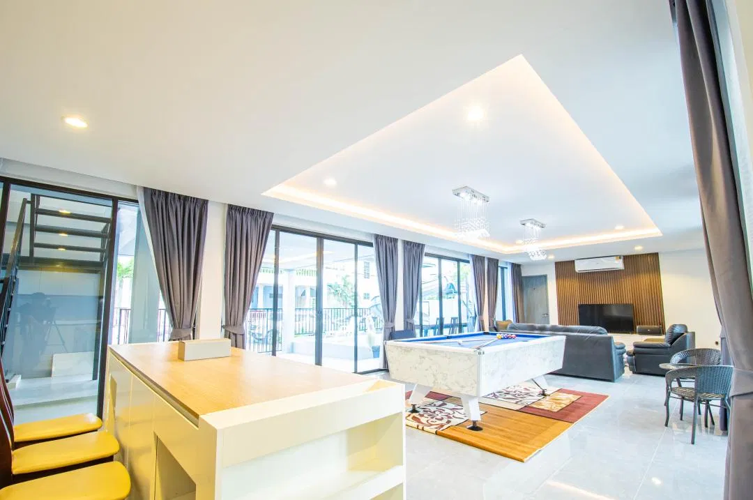ภายใน The bluesea poolvilla jomtien