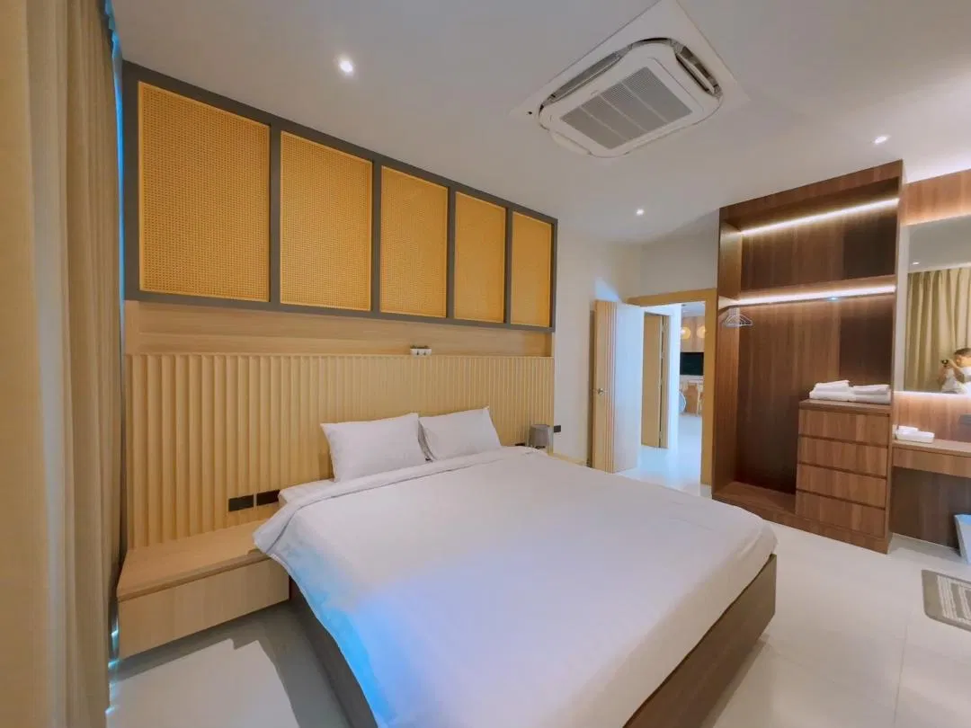 ห้องนอน PNT LUXURY JOMTIEN