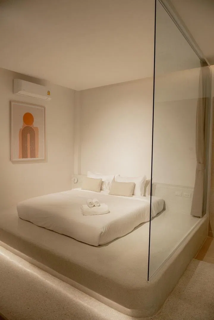 ห้องนอน D’Villa Ban Amphoe