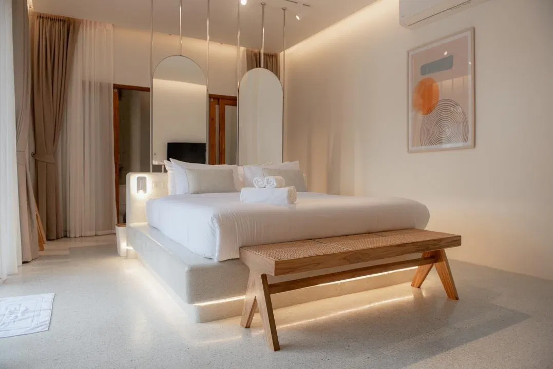 ห้องนอน D’Villa Ban Amphoe
