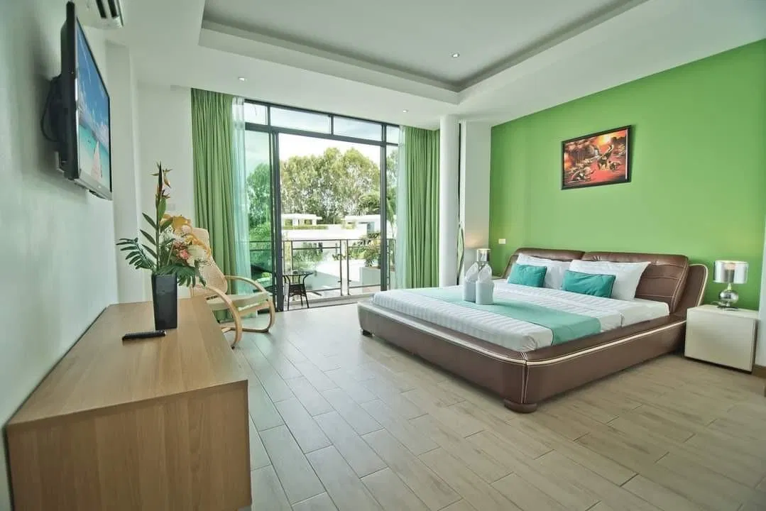 ห้องนอน Tropical Garden