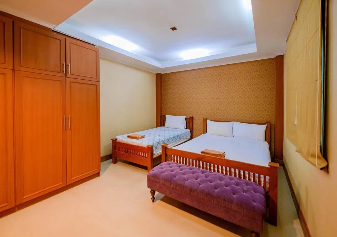 ห้องนอน ทาวน์เฮ้าส์ 4B 208 (Lunar House)