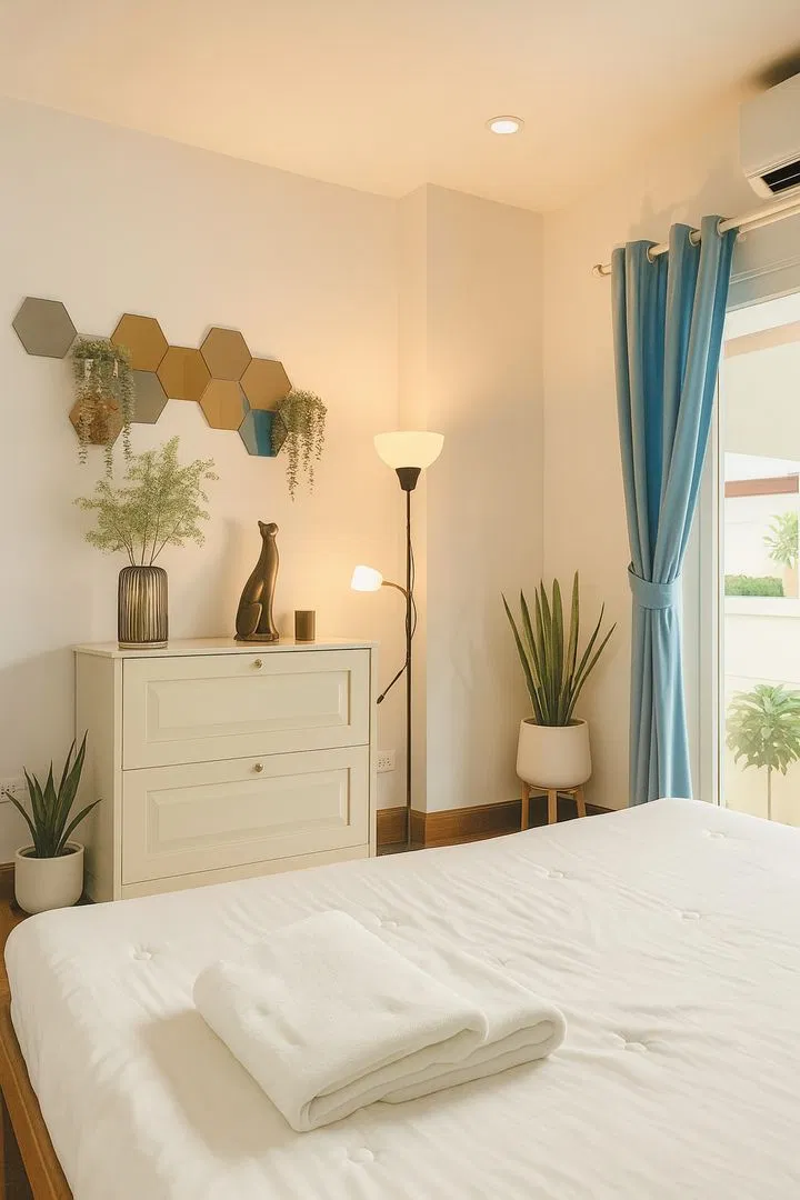 ห้องนอน Villa Vi Casa