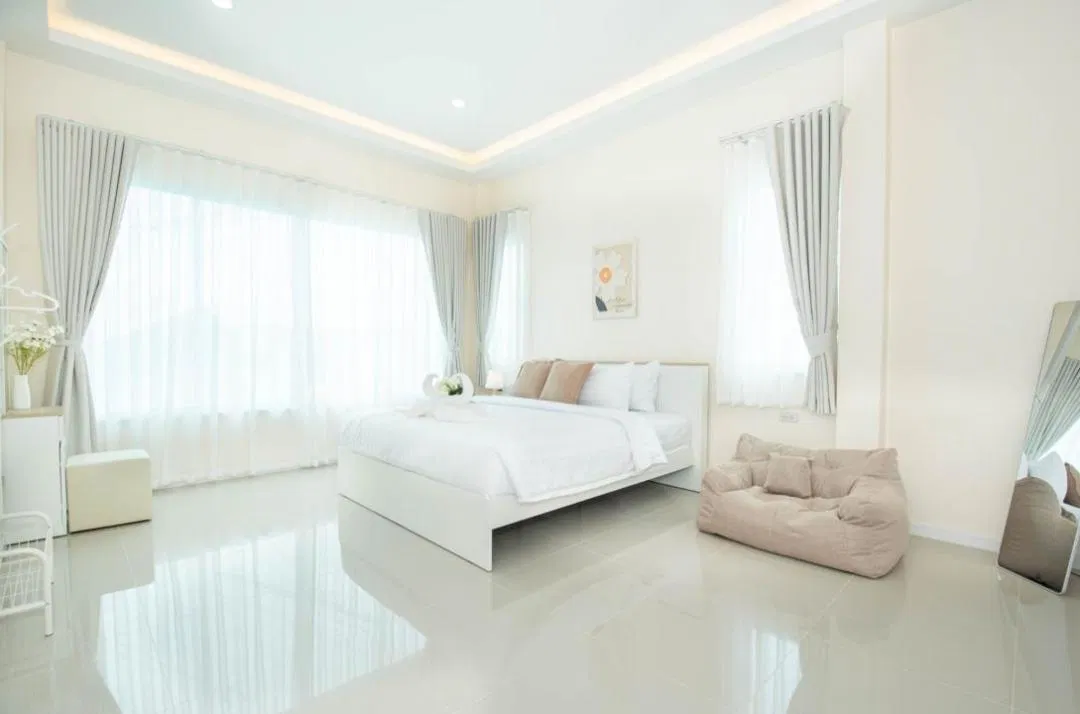 ห้องนอน Soneva poolvilla