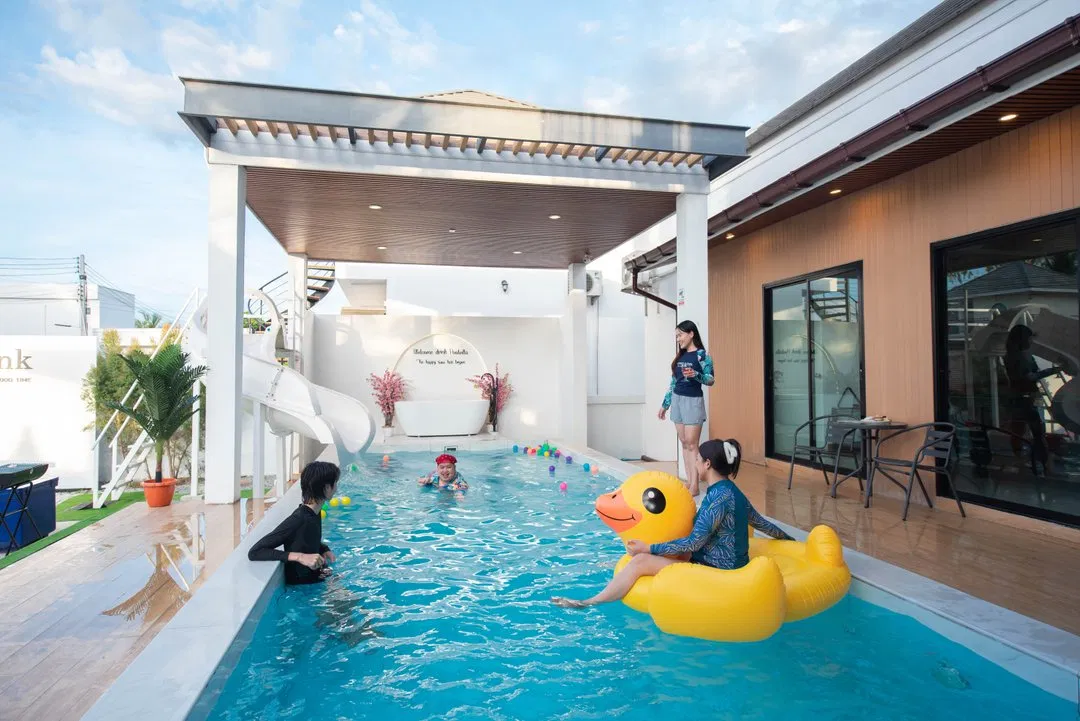 ภายนอก Welcome drink poolvilla