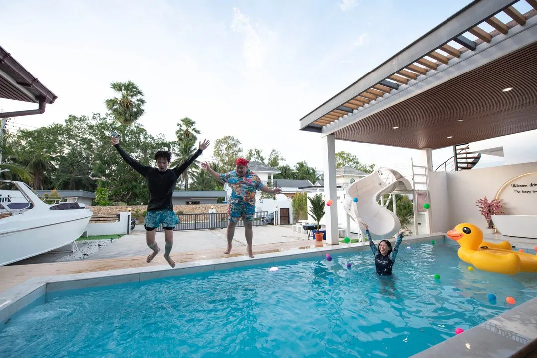 ภายนอก Welcome drink poolvilla