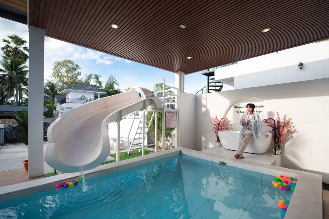 ภายนอก Welcome drink poolvilla