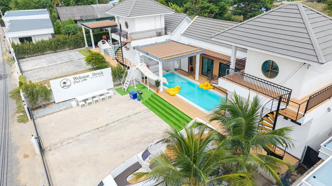 ที่จอดรถ Welcome drink poolvilla